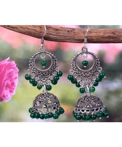 Oxidised Silver Plated Handmade Earrings Jewellery | Save 33% - Rajasthan Living