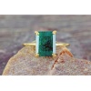 Emerald Engagement Ring, 3 Carat Emerald Ring, Emerald Solitaire Ring, Emerald Anniversary Ring, Emerald Cocktail Ring, 14K Yellow Gold Ring | Save 33% - Rajasthan Living 9