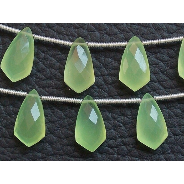 Prehnite Green Chalcedony Tie,Faceted,Teardrop,Drop,Loose Stone,Earring Pair,For Making Jewelry,Wholesaler,Supplies 15X8MM Approx PME-CY1 | Save 33% - Rajasthan Living 7