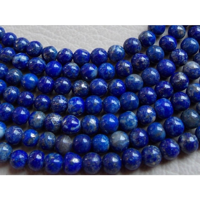 Lapis Lazuli Smooth Spheres Ball Bead,Round Shape,Roundel,Wholesaler,Supplies,Handmade,For Making Jewelry,12Inch Strand,100%Natural B6 | Save 33% - Rajasthan Living 8