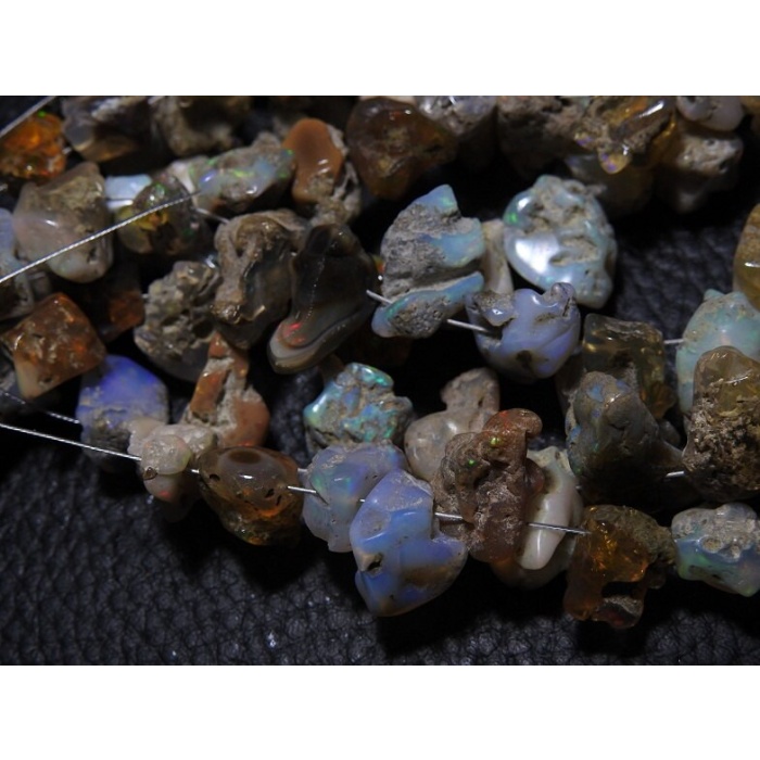 Ethiopian Opal Natural Rough,Anklet,Chip,Nugget,Briolette,10Inch Strand 15X10To8X6MM Approx,Wholesale Price,New Arrival EO1 | Save 33% - Rajasthan Living 7