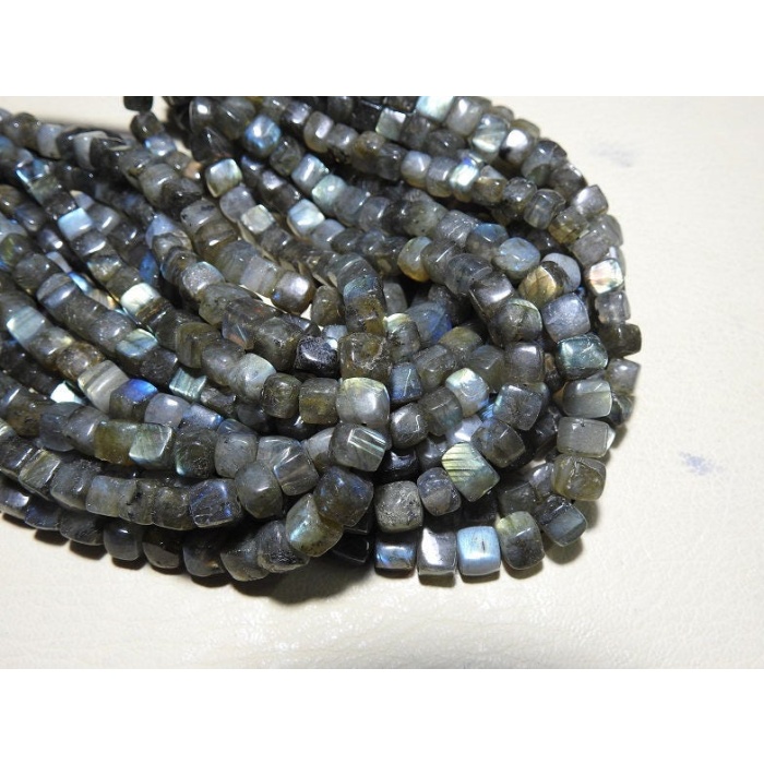 Labradorite Smooth Cube,Box,Cuboid Shape Beads,Handmade,Loose Stone,10Inchs Strand 6MM Approx,Wholesaler,Supplies,New Arrivals,PME-CB1 | Save 33% - Rajasthan Living 7