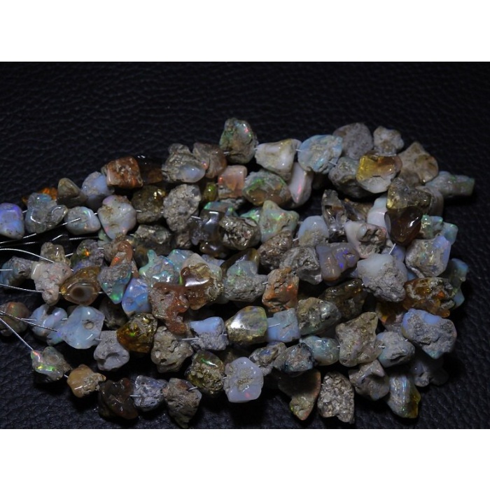 Ethiopian Opal Natural Rough,Anklet,Chip,Nugget,Briolette,10Inch Strand 15X10To8X6MM Approx,Wholesale Price,New Arrival EO1 | Save 33% - Rajasthan Living 9