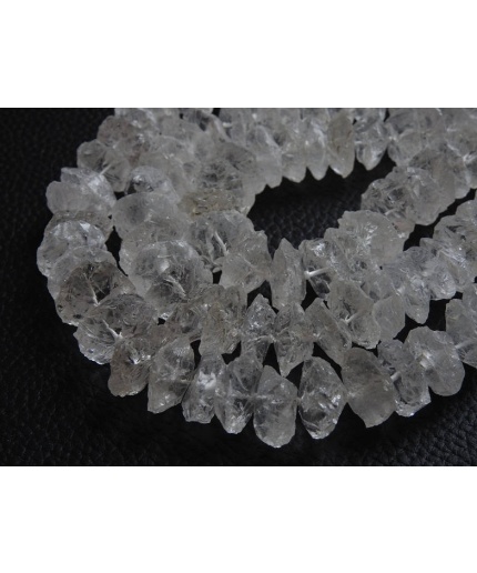 Crystal Quartz Disk,Hammer Beads,Rough,Nuggets,Loose Raw,Handmade,36Piece Strand 20X15MM Approx ,Wholesale Price,New Arrivals PME(R1) | Save 33% - Rajasthan Living