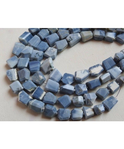 Blue Indian Opal Faceted Tumble,Nugget,Loose Bead 12Inch 15X12To10X9MM Approx Wholesale Price New Arrival (pme)TU5 | Save 33% - Rajasthan Living 5