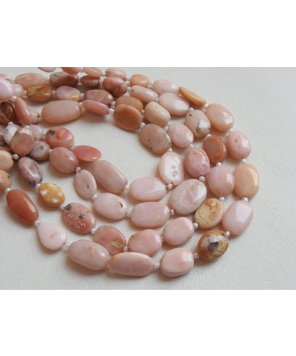 Natural Pink Peruvian Opal Smooth Tumble,Oval Shape,Nuggets 12Inchs Strand 16X11 To 9X7 MM Approx Wholesale Price New Arrival (pme)TU5 | Save 33% - Rajasthan Living 5