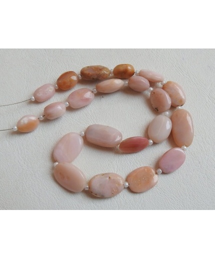 Natural Pink Peruvian Opal Smooth Tumble,Oval Shape,Nuggets 12Inchs Strand 16X11 To 9X7 MM Approx Wholesale Price New Arrival (pme)TU5 | Save 33% - Rajasthan Living 7