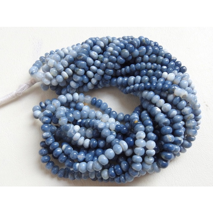 Blue Indian Opal Smooth Roundel Beads,Multi Shaded,Loose Stone,18Inch Strand 7MM Approx,Wholesaler,Supplies PME(B8) | Save 33% - Rajasthan Living 8
