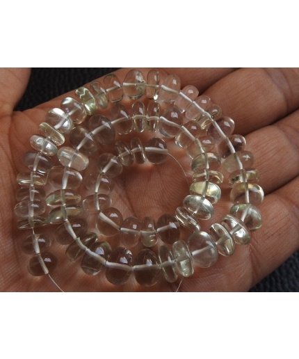 Green Amethyst Smooth Roundel Beads /100% Natural/Finest Quality/Wholesale Price/New Arrival (Pme) B9 | Save 33% - Rajasthan Living 3