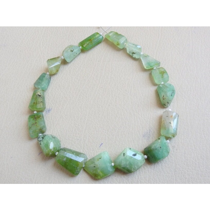 100%Natural Stone,Chrysoprase Faceted Tumble,Nuggets,Loose Bead,12Inch 20X15To10X8MM Approx,Wholesale Price,New Arrival PME-TU4 | Save 33% - Rajasthan Living 9