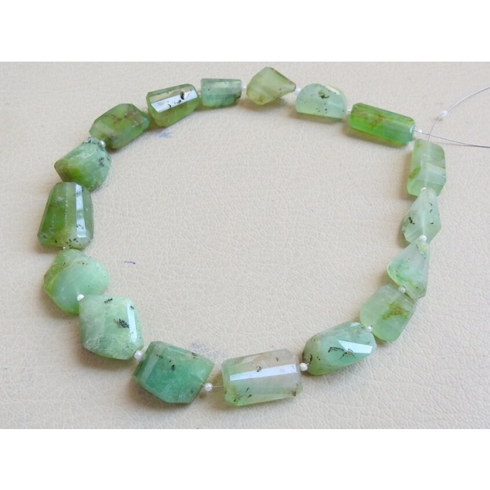 100%Natural Stone,Chrysoprase Faceted Tumble,Nuggets,Loose Bead,12Inch 20X15To10X8MM Approx,Wholesale Price,New Arrival PME-TU4 | Save 33% - Rajasthan Living 7