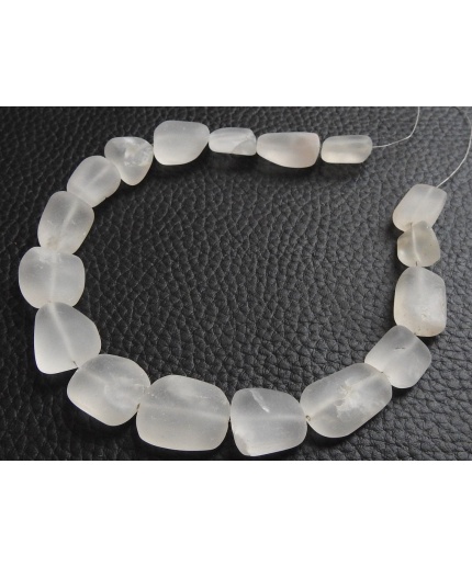 Natural Ice Crystal Quartz Smooth,Tumble,Nuggets,Matte Polished,Loose Stone,Wholesale Price,New Arrival,10Inch 20X12To12X10MM Approx TU3 | Save 33% - Rajasthan Living 3