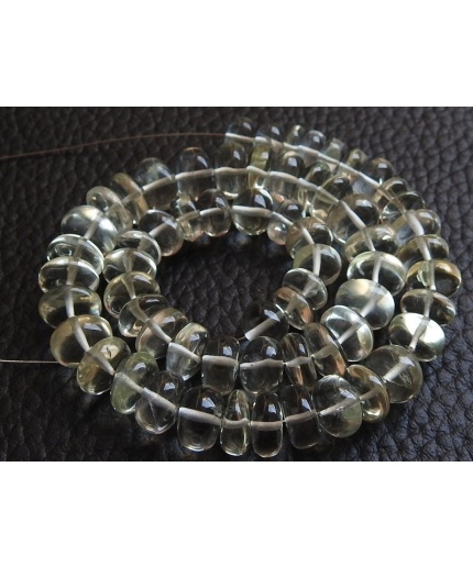 Green Amethyst Smooth Roundel Beads /100% Natural/Finest Quality/Wholesale Price/New Arrival (Pme) B9 | Save 33% - Rajasthan Living