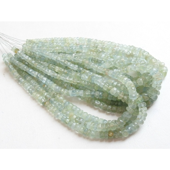 100%Natural,Aquamarine Smooth Handmade Tyre,Bead,Coin,Button,Wholesale Price,New Arrival,12Inch Strand T2 | Save 33% - Rajasthan Living 11