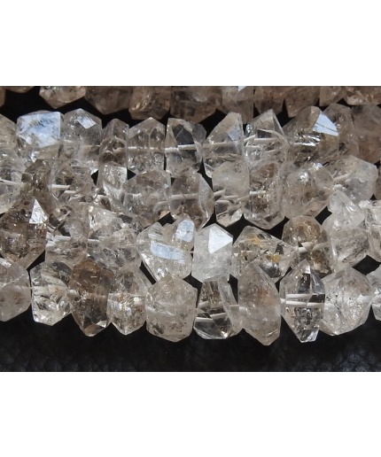 Herkimer Diamond Natural Crystal Rough Beads,Nuggets,Uncut,Minerals Stone,Wholesale Price,New Arrival,16Inch Strand RB4 | Save 33% - Rajasthan Living