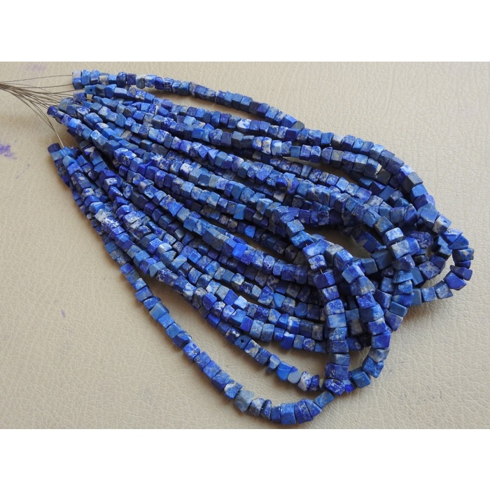 Lapis Lazuli Smooth Cube,Handmade,Box Shape Bead,Matte Polished,Bead,Wholesaler,Supplies 12Inch Strand 100%Natural CB2 | Save 33% - Rajasthan Living 8