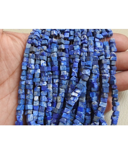 Lapis Lazuli Smooth Cube,Handmade,Box Shape Bead,Matte Polished,Bead,Wholesaler,Supplies 12Inch Strand 100%Natural CB2 | Save 33% - Rajasthan Living 3