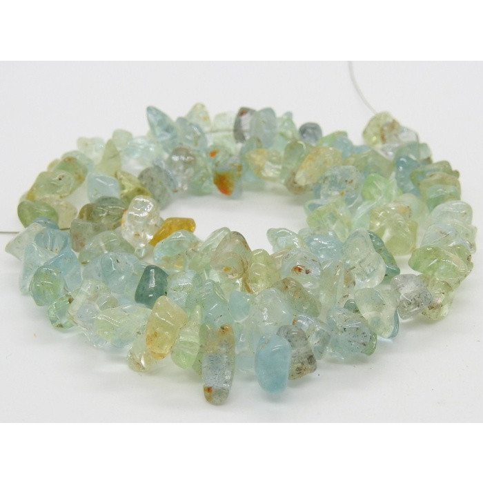 100%Natural,Aquamarine Polished Rough Beads,Anklets,Chips,Uncut 10X5To5X4MM Approx,Wholesale Price,New Arrival RB1 | Save 33% - Rajasthan Living 8