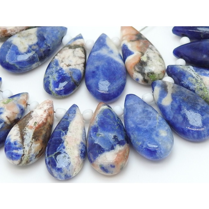 Sodalite Smooth Teardrop,Multi Shaded,Drop,Handmade,For Making Jewelry,Wholesaler,Supplies,New Arrival,15X7MM,PME-CY3 | Save 33% - Rajasthan Living 8