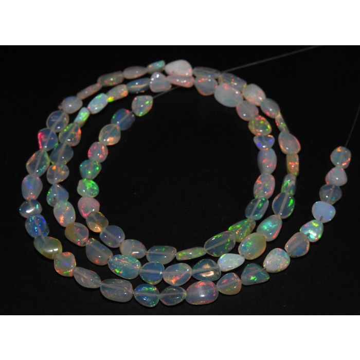 Ethiopian Opal Smooth Tumble,Nugget,Irregular Shape Bead,Loose Stone,Multi Flashy Fire,16Inch 5X3To4X3MM Approx,Wholesaler,Supplies PME-EO2 | Save 33% - Rajasthan Living 7