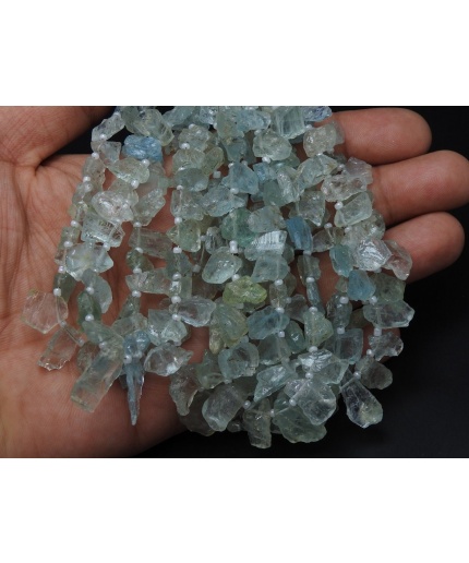 Aquamarine Natural Rough,Uncut,Anklet,Chip,Chunks,Stick,Slab,Nuggets,Loose Raw Bead 9Inch 20X14To11X9MM Approx Wholesaler,Supplies RB1 | Save 33% - Rajasthan Living