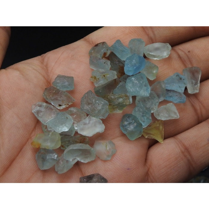 Aquamarine Natural Rough,Loose Raw Stone,Crystal,Minerals,10Grams 20To9MM Long Approx,Wholesale Price,New Arrival RC-1 | Save 33% - Rajasthan Living 9