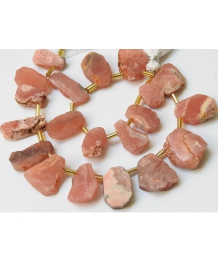 Rhodochrosite Natural Rough Slice,Slab,20Piece Strand 17X15To14X7MM Approx,Wholesale Price,New Arrival (pme)R4 | Save 33% - Rajasthan Living