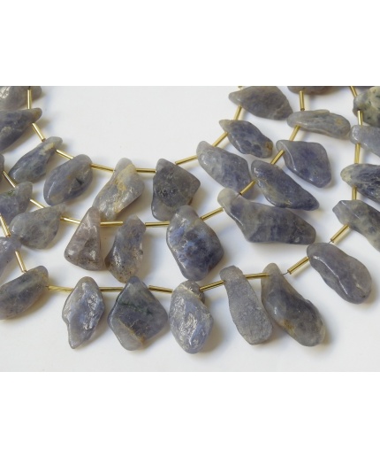 Iolite Rough Bead,Briolettes,Slab,Slice,Polished,Crystals,Minerals,Loose Raw 12Piece 28X18To22X14MM Approx Wholesaler,Supplies R5 | Save 33% - Rajasthan Living 5