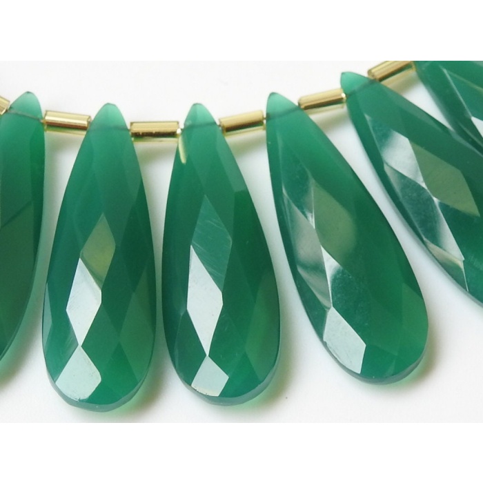 Green Onyx Faceted Teardrop,Drop,Earring Pair,Handmade,Loose Stone,For Making Jewelry,Wholesaler,Supplies,30X10MM Approx,PME-CY1 | Save 33% - Rajasthan Living 5