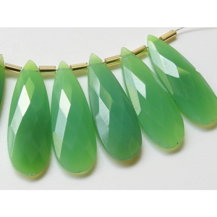 30X10MM Pair Chrysoprase Green Chalcedony Faceted Teardrop,Drop,Loose Stone,For Making Jewelry,Wholesaler,Supplies New Arrival (pme) CY1 | Save 33% - Rajasthan Living 5