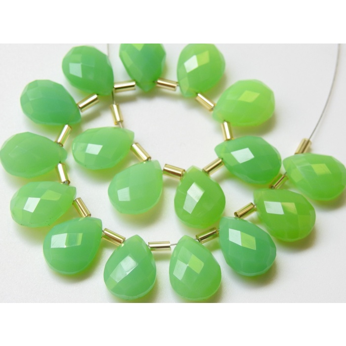 Chrysoprase Green Chalcedony Teardrop,Drop,Faceted,Manufacturer,Suppliers,Jewelry Making Bead,Wholesaler,Supplies 12X8MM Pair (pme)CY1 | Save 33% - Rajasthan Living 8