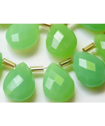 Chrysoprase Green Chalcedony Teardrop,Drop,Faceted,Manufacturer,Suppliers,Jewelry Making Bead,Wholesaler,Supplies 12X8MM Pair (pme)CY1 | Save 33% - Rajasthan Living