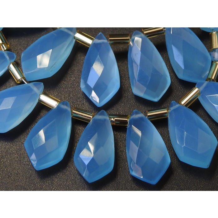 15X8MM,Blue Chalcedony Faceted Tie,Teardrop,Drop,Loose Stone,Earrings Pair,For Making Jewelry,Wholesaler,Supplies,PME-CY2 | Save 33% - Rajasthan Living 7