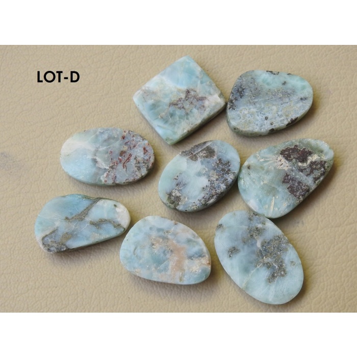 Larimar Smooth Cabochons Lot,Fancy,Gemstone,Loose Stone,Handmade,For Making Jewelry,Blue Color Wholesaler Supplies C2 | Save 33% - Rajasthan Living 12