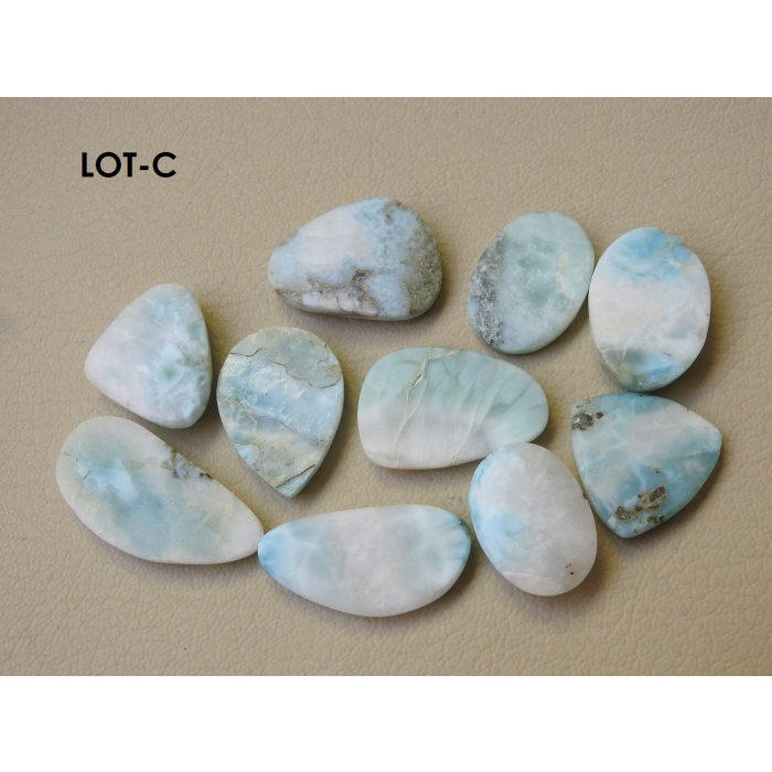 Larimar Smooth Cabochons Lot,Fancy,Gemstone,Loose Stone,Handmade,For Making Jewelry,Blue Color Wholesaler Supplies C2 | Save 33% - Rajasthan Living 10