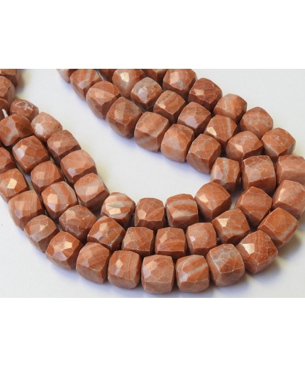 100%Natural Jasper Faceted Cube,Box,Cuboid Beads,Wholesaler,Supplies,New Arrivals,Loose Stone 8Inch 8X9MM Approx (pme)CB1 | Save 33% - Rajasthan Living