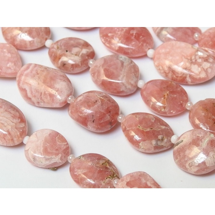 Rhodochrosite Smooth Tumble,Nugget,Loose Stone 12Inch Strand 15X13To8X7MM Approx Wholesale Price New Arrival 100%Natural (pme)TU5 | Save 33% - Rajasthan Living 9