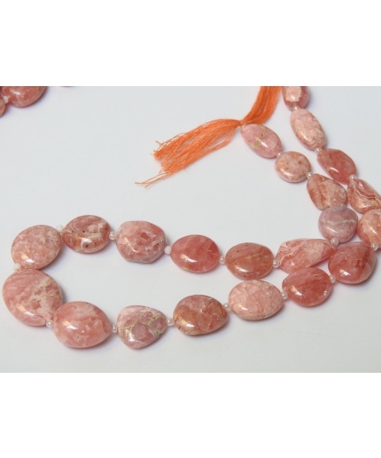 Rhodochrosite Smooth Tumble,Nugget,Loose Stone 12Inch Strand 15X13To8X7MM Approx Wholesale Price New Arrival 100%Natural (pme)TU5 | Save 33% - Rajasthan Living 3