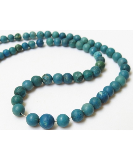 Arizona Turquoise, 7×4 mm approx Smooth Spheres Ball Bead,Round Shape,Loose Stone,Wholesale Price,New Arrival 12Inch Strand,100%Natural,B2 | Save 33% - Rajasthan Living 3