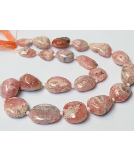 Rhodochrosite Smooth Tumble,Nugget,12Inch Strand 16X14To10X7MM Approx,Wholesale Price,New Arrival,100%Natural | Save 33% - Rajasthan Living 3