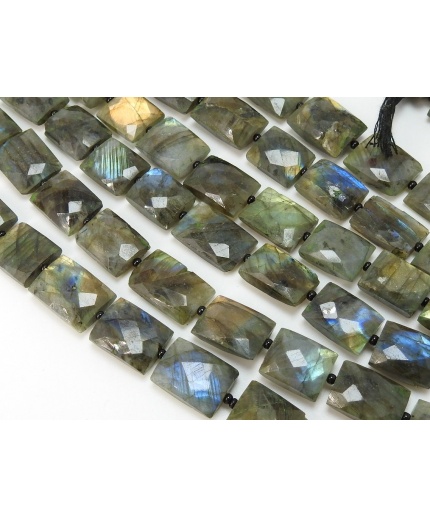 Labradorite Faceted Baguette,Rectangle,Bead,Cross Drill,Multi Fire,18Piece 14X10To11X9MM Approx,Wholesale Price PME(B12) | Save 33% - Rajasthan Living 3