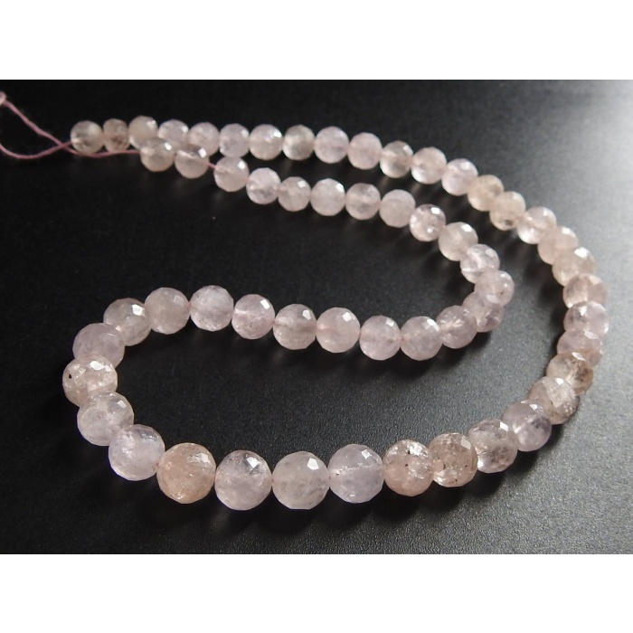 Natural Morganite Faceted Sphere Ball Beads,Aquamarine,Round Shape,Handmade,Loose Stone,Wholesale Price,New Arrival 12Inch Strand PME(B1) | Save 33% - Rajasthan Living 8
