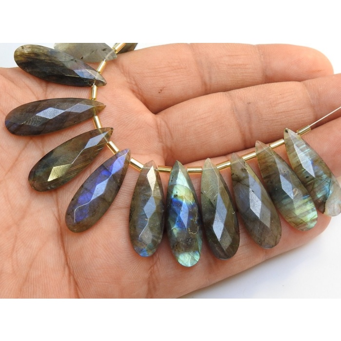 30X10MM Pair,Natural Labradorite Faceted Teardrop,Drop,Multi Fire,Handmade,Loose Stone,For Making Jewelry,Wholesaler,Supplies PME-CY3 | Save 33% - Rajasthan Living 7