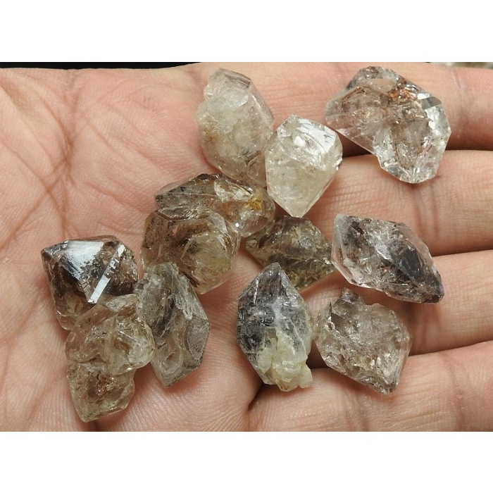 Herkimer Diamond Natural Crystals Rough,Minerals Gemstone,Loose Raw Stone,For Making Jewelry,Pendent,Necklace,Nugget,Rock RC-1 | Save 33% - Rajasthan Living 8