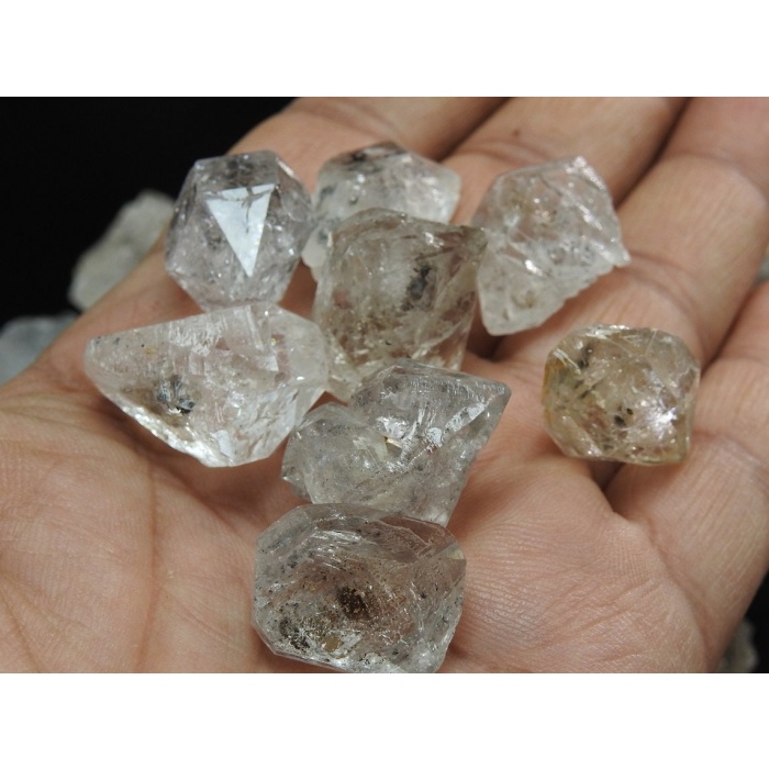 Herkimer Diamond Natural Crystals Rough,Minerals Gemstone,Loose Raw Stone,For Making Jewelry,Pendent,Necklace,Nugget,Rock RC-1 | Save 33% - Rajasthan Living 13