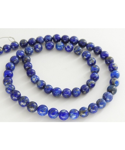 Lapis Lazuli Smooth Spheres Ball Bead,Round Shape,Roundel,Wholesaler,Supplies,Handmade,For Making Jewelry,12Inch Strand,100%Natural B6 | Save 33% - Rajasthan Living