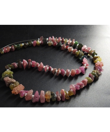 Multi Tourmaline Rough Bead,Anklets,Chip,Nugget,Wholesale Price,New Arrival,16Inch Strand 6X7To4X5MM Approx,RB2 | Save 33% - Rajasthan Living 3