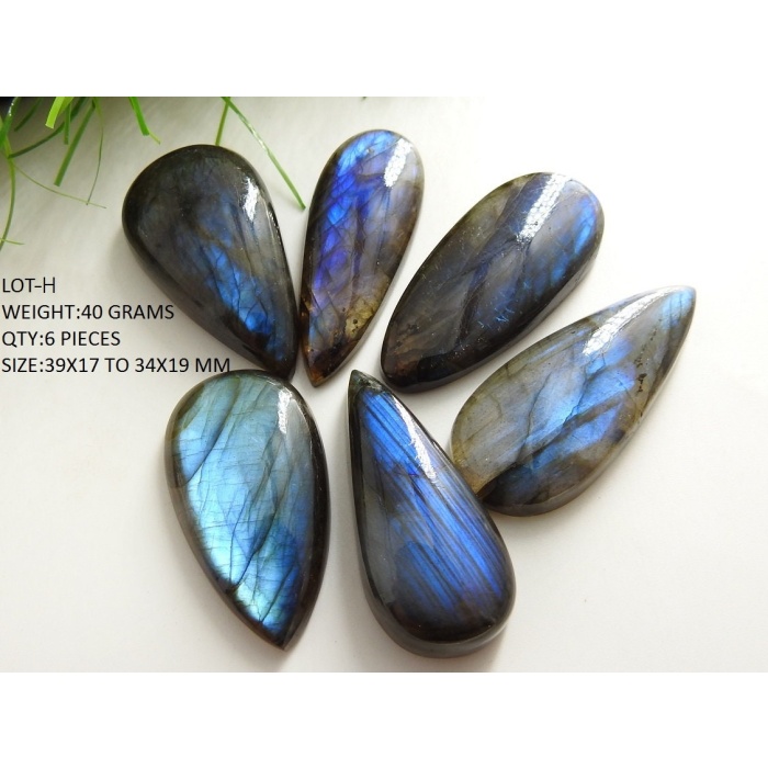 Labradorite Smooth Cabochons Lot,Fancy Shape,Multi Flash,Blue Fire,Loose Stone,Handmade Gemstone,Pendent,For Making Jewelry | Save 33% - Rajasthan Living 12