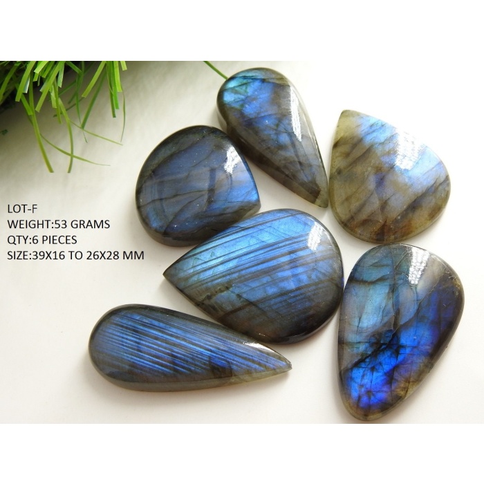 Labradorite Smooth Cabochons Lot,Fancy Shape,Multi Flash,Blue Fire,Loose Stone,Handmade Gemstone,Pendent,For Making Jewelry | Save 33% - Rajasthan Living 10