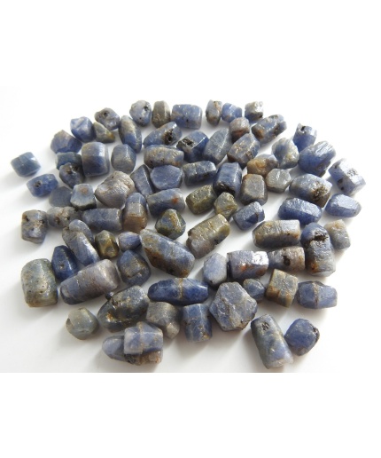 100%Natural,Blue Sapphire Natural Crystal Rough,Mineral Specimen,Loose Raw Stone,For Making Jewelry 10Grams 15-8MM Long Approx RC-1 | Save 33% - Rajasthan Living 5